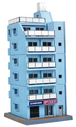 Tomytec (Building 062-2) 6-Story Condominium Building B2 (N Scale)