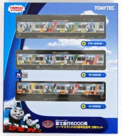 Tomytec 291961 Fuji Kyuko Series 6000 Thomas Land 20th Anniv. 3 Cars Set (N Scale)