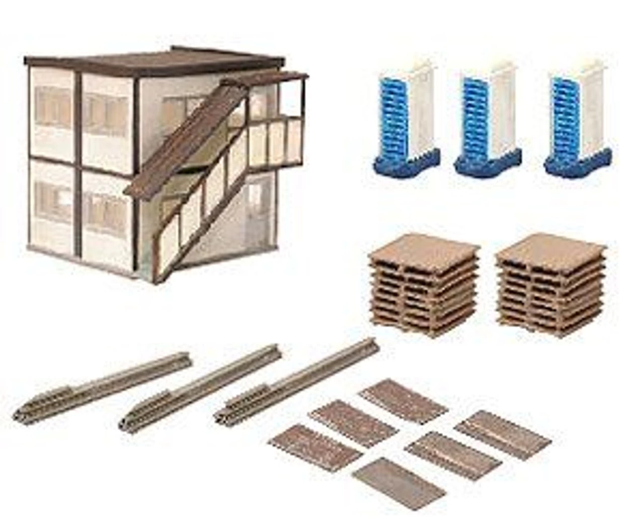 Tomytec (Komono 051-3) Construction Site A3 (Office And Accessories) (N Scale) 4 Tomytec (Komono 051-3) Construction Site A3 (Office And Accessories) (N Scale) - Image 2