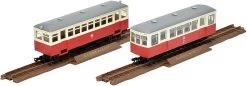 Tomytec Narrow Gauge 80 Memory Of Ogoya Railway Type KIHA1 + HOHAFU 8 2 Cars Set
