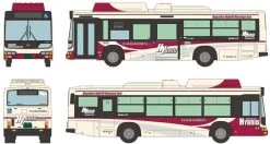 Tomytec The Bus Collection JB081 Nagaden Bus (Nagano) (N Scale)