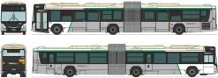 Tomytec Bus Collection Tokyu Bus Articulated Bus (N Scale)