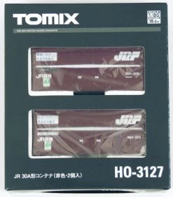 Tomix HO-3127 Type 30A 20 Feet Containers (2 Pieces) (HO Scale)