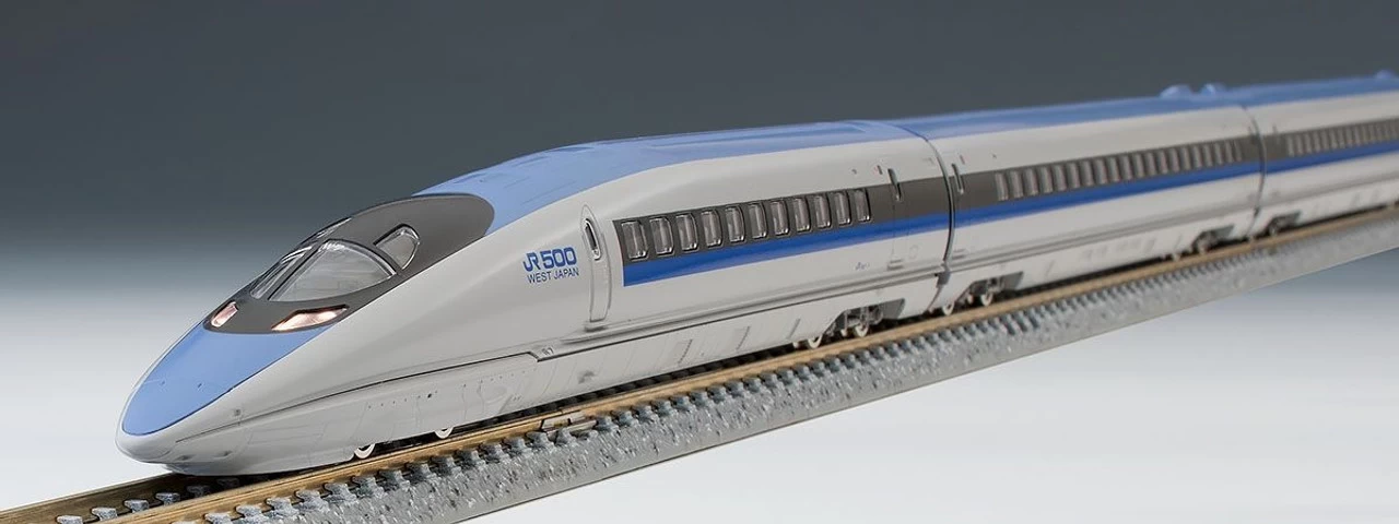 Tomix 98363 JR Series 500 Tokaido/ Sanyo Shinkansen 'Nozomi' 4 Cars Set (N Scale) 5 Tomix 98363 JR Series 500 Tokaido/ Sanyo Shinkansen 'Nozomi' 4 Cars Set (N Scale) - Image 3
