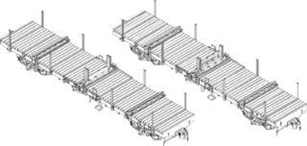 Tramway TW-7000BE JNR Freight Car CHIKI 7000 With Rail Fixing Base 2 Cars Set (HO Scale) 3 Tramway TW-7000BE JNR Freight Car CHIKI 7000 With Rail Fixing Base 2 Cars Set (HO Scale)