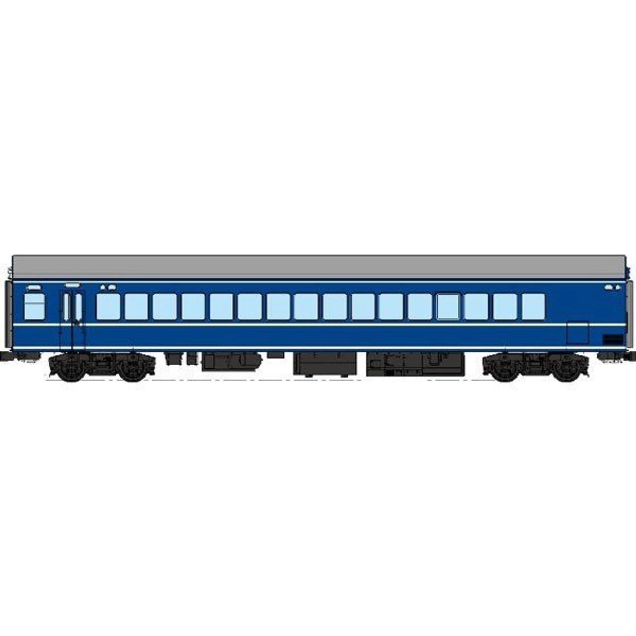 Tramway TW20B-007 JNR Passenger Car Series 20 NAHA 20 (Black) (HO Scale) 3 Tramway TW20B-007 JNR Passenger Car Series 20 NAHA 20 (Black) (HO Scale)