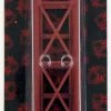 Rokuhan R042 220mm Iron Bridge Single (Red) (1pc.) (Z Scale)