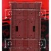 Rokuhan S023 Girder Bridge (Dark Red Color) 110mm (Z Scale) -Model Train Discount Store 4571324591506 1 62934.1586239058