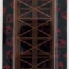 Rokuhan R060 220mm Iron Bridge Double (Brown) (1pc.) (Z Scale)
