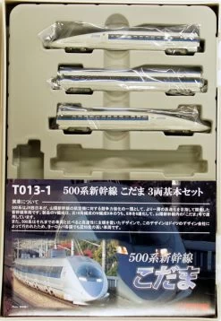 Rokuhan T013-1 JR Series 500 Shinkansen 'Kodama' 3 Cars Set (Z Scale) -Model Train Discount Store 4571324591872 3 52515.1586239176