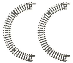 Rokuhan R091 Curved Track Without Track Bed R45mm 180 Degree (2pcs.) (Z Scale) -Model Train Discount Store 4571324594811 b65f05c5220e5c7c88629f5db6dcb509 56493.1586239046
