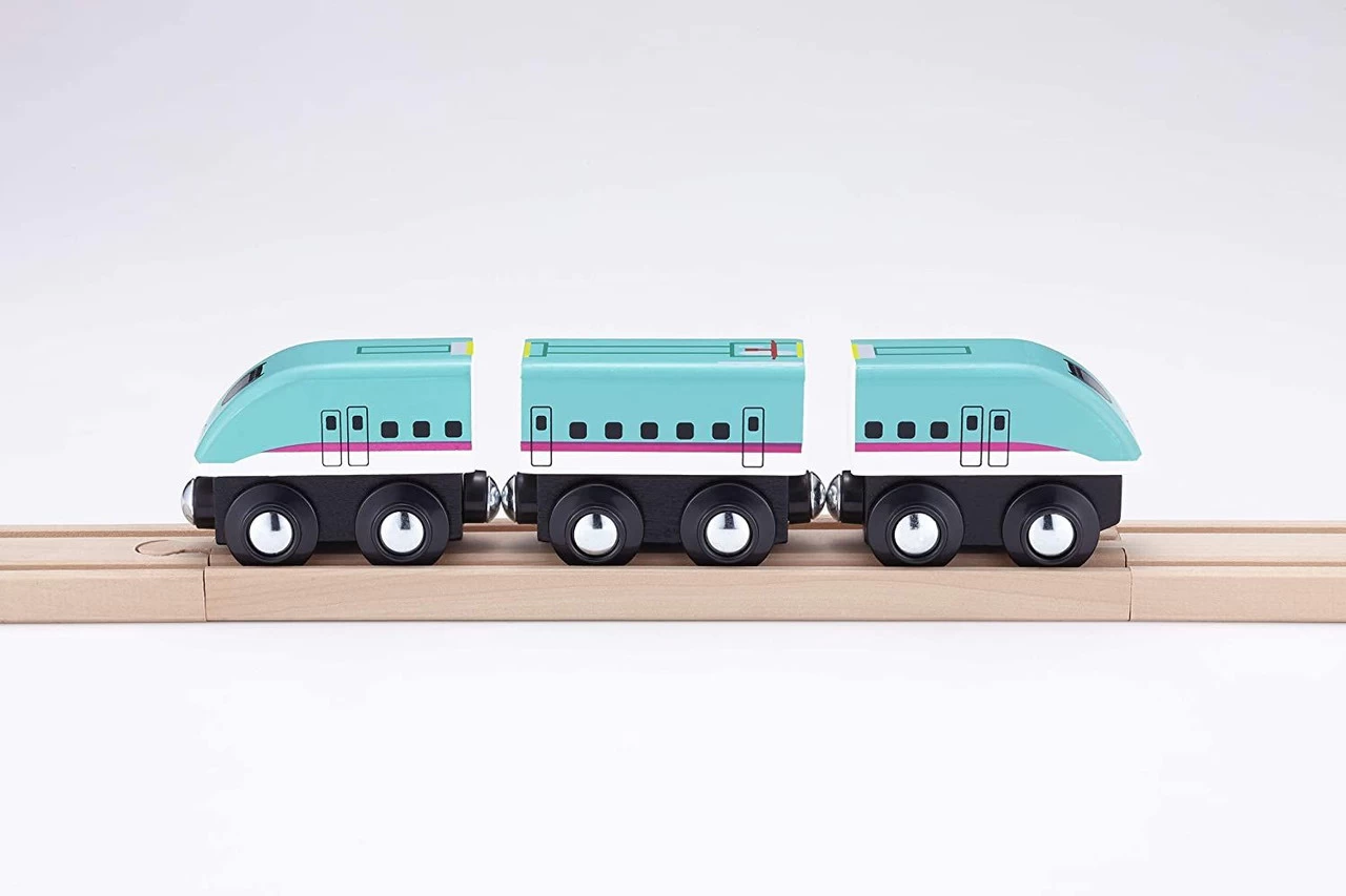Popondetta MOK-001 Moku (Wooden) TRAIN Series E5 Shinkansen Hayabusa 6 Popondetta MOK-001 Moku (Wooden) TRAIN Series E5 Shinkansen Hayabusa - Image 4