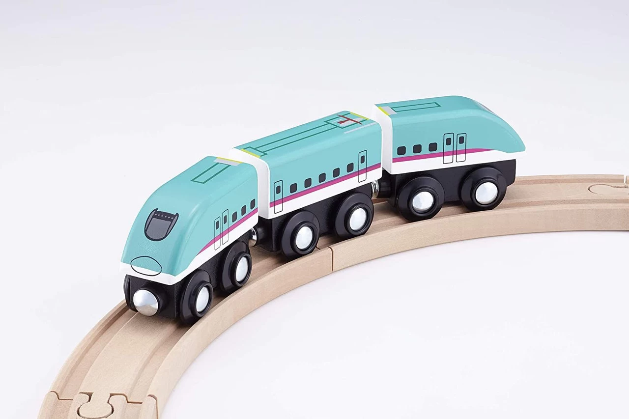 Popondetta MOK-001 Moku (Wooden) TRAIN Series E5 Shinkansen Hayabusa 7 Popondetta MOK-001 Moku (Wooden) TRAIN Series E5 Shinkansen Hayabusa - Image 5