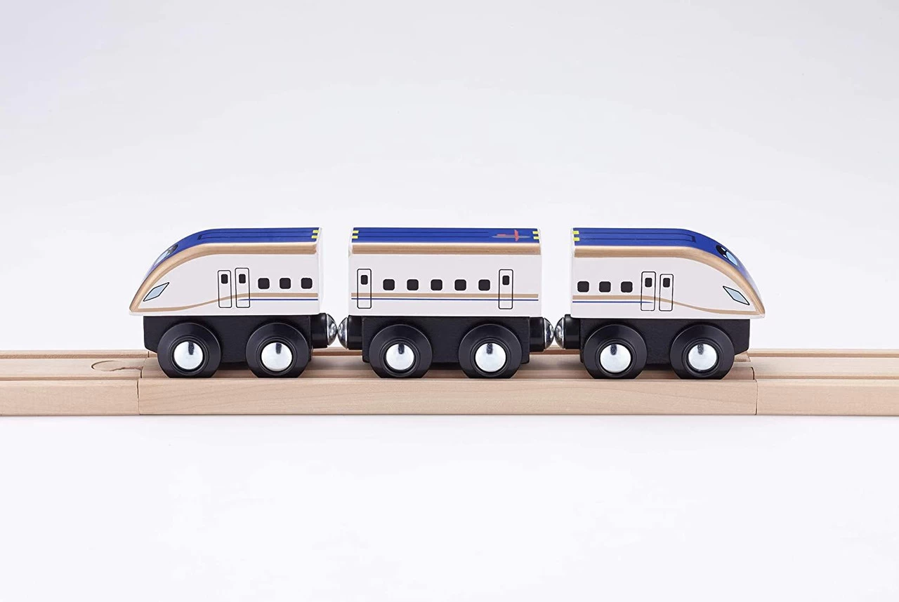 Popondetta MOK-004 Moku (Wooden) TRAIN Series E7 Shinkansen Kagayaki 5 Popondetta MOK-004 Moku (Wooden) TRAIN Series E7 Shinkansen Kagayaki - Image 3