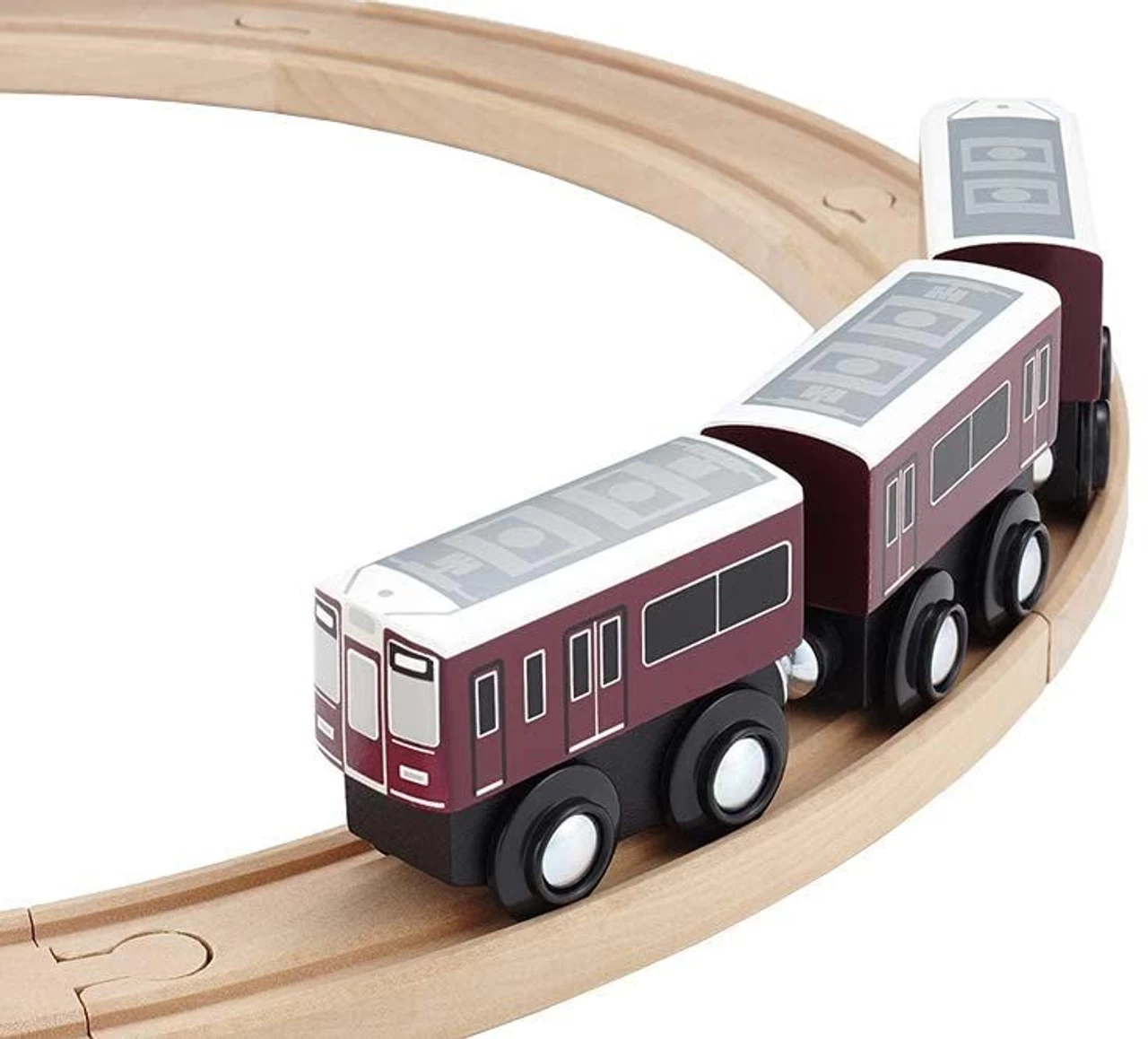 Popondetta MOK-027 Moku (Wooden) TRAIN Hankyu Series 9300 3 Popondetta MOK-027 Moku (Wooden) TRAIN Hankyu Series 9300