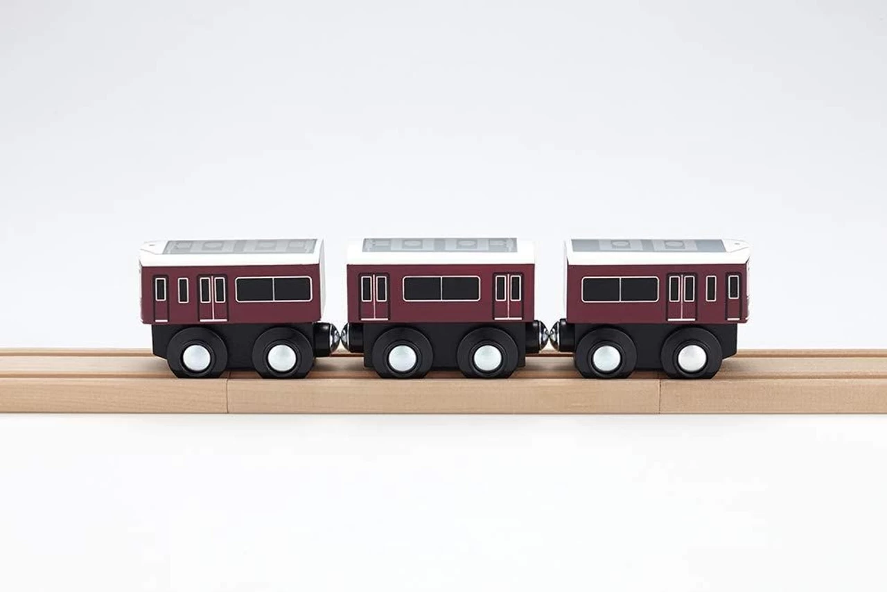 Popondetta MOK-027 Moku (Wooden) TRAIN Hankyu Series 9300 4 Popondetta MOK-027 Moku (Wooden) TRAIN Hankyu Series 9300 - Image 2