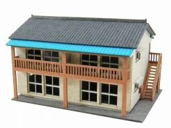 Sankei MP01-119 Apartment 1/220 Z Scale Paper Kits