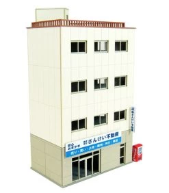 Sankei MP01-149 Building E 1/220 Z Scale Paper Kits