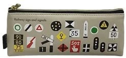 Popondetta Railroad Sign Pen Case