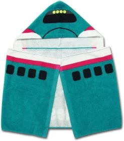 Shinkansen Hooded Towel Series E5 'Hayabusa'
