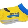 Railway Socks For Kids (Tetsushita) Type 923 Doctor Yellow (Gold Glitter) (Size 16-20cm)