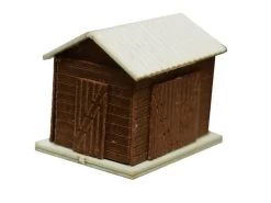 Advance 0009 Small Wooden Warehouse Assembly Kit 2 Sets (Z Scale)