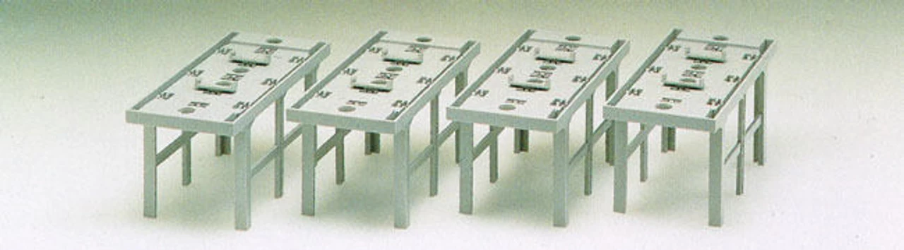 Tomix 3041 Concrete Piers For Double Tracks With Viaduct (4 Pieces) (N Scale)
