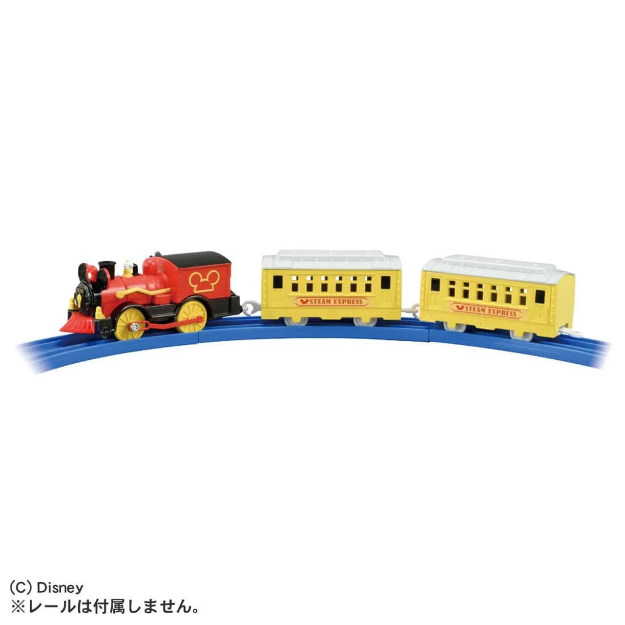 Takara Tomy Pla-Rail Mickey Mouse Puffing Tank Engine Train 5 Takara Tomy Pla-Rail Mickey Mouse Puffing Tank Engine Train - Image 3