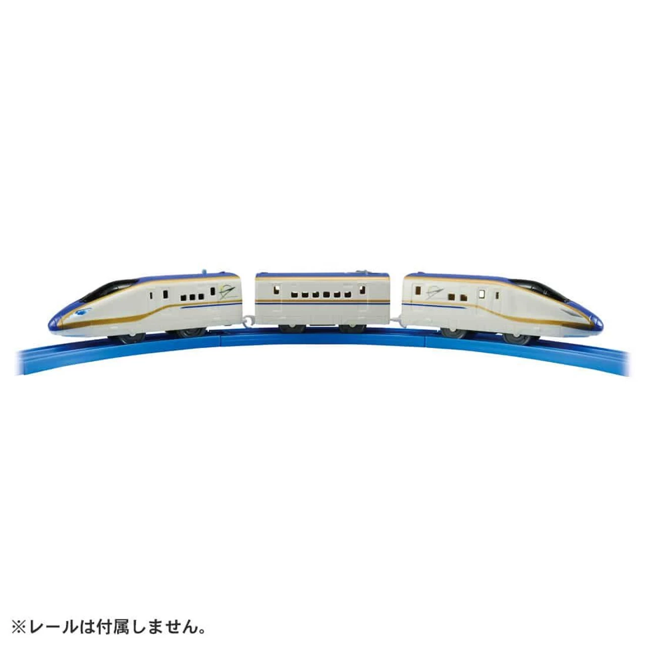 Takara Tomy Pla-Rail S-05 W/ Lights E7 Series Shinkansen Bullet Train Kagayaki 5 Takara Tomy Pla-Rail S-05 W/ Lights E7 Series Shinkansen Bullet Train Kagayaki - Image 3