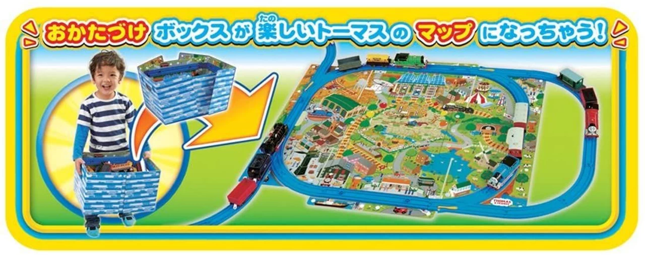 Takara Tomy Pla-Rail Thomas & Friends Cleanup Play Map 5 Takara Tomy Pla-Rail Thomas & Friends Cleanup Play Map - Image 3