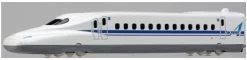 TRANE N Gauge Die Cast Scale Model No.2 Series N700-Advanced Shinkansen