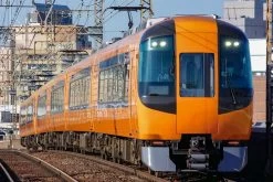 Greenmax 31604 Kintetsu Series 22600 Ace (Old Color/Destination Lighting/Old Seat Number Display) 4 Cars Add-on Set (N Scale)