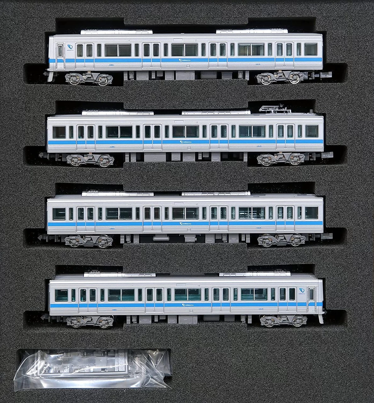 Greenmax 31689 Odakyu Type 1000 Renewal Car (1091 Configuration) 4 Cars Set (N Scale) 3 Greenmax 31689 Odakyu Type 1000 Renewal Car (1091 Configuration) 4 Cars Set (N Scale)