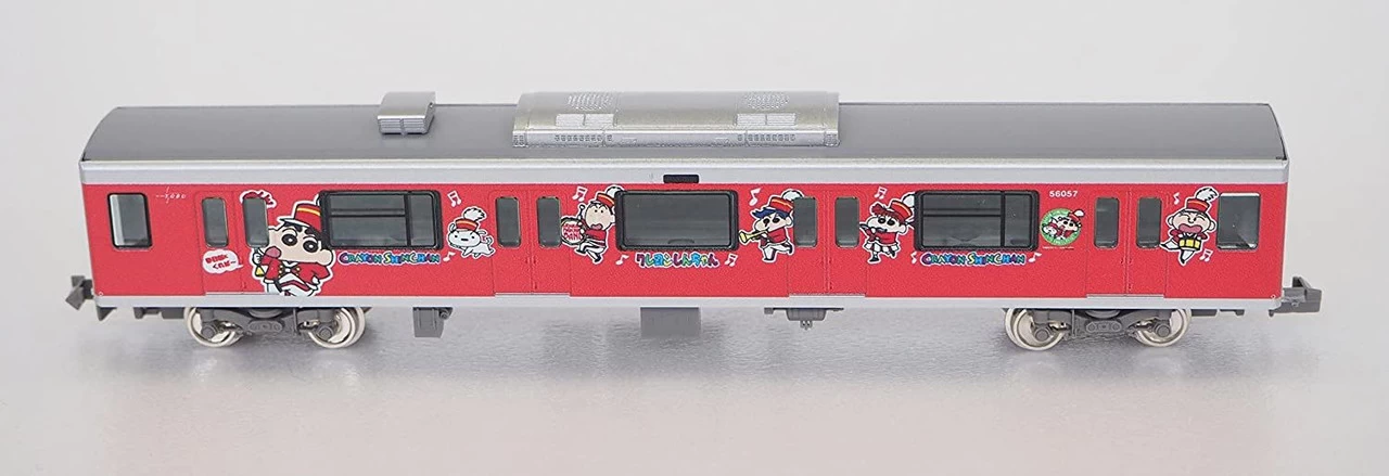 Greenmax 50572 Tobu Type 50050 (Crayon Shin-chan Wrapping Train Nene-chan Design) 6 Cars Set (N Scale) 11 Greenmax 50572 Tobu Type 50050 (Crayon Shin-chan Wrapping Train Nene-chan Design) 6 Cars Set (N Scale) - Image 9