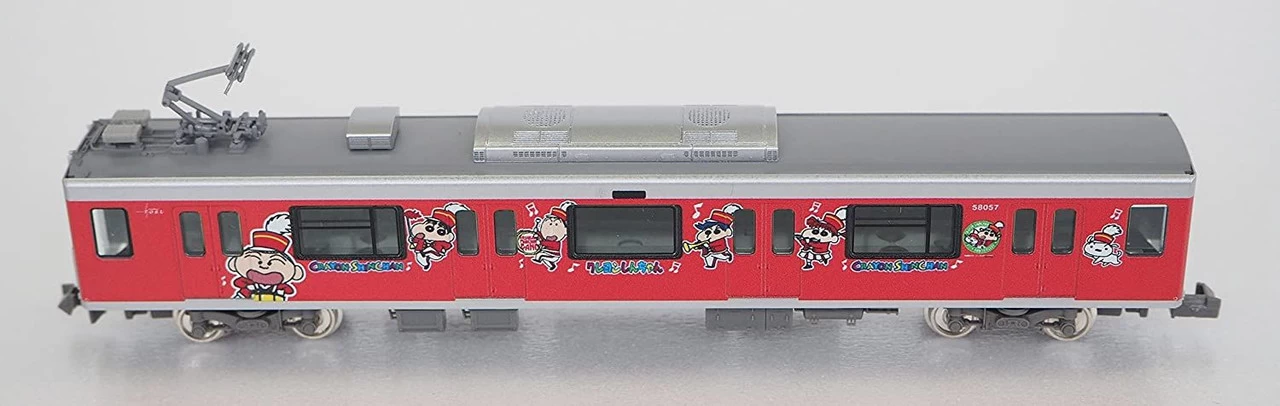 Greenmax 50572 Tobu Type 50050 (Crayon Shin-chan Wrapping Train Nene-chan Design) 6 Cars Set (N Scale) 8 Greenmax 50572 Tobu Type 50050 (Crayon Shin-chan Wrapping Train Nene-chan Design) 6 Cars Set (N Scale) - Image 6