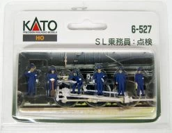 Kato 6-527 Model People 'Steam Loco Crew Inspection' (HO Scale)