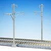 Kato 5-054 Single Wide Track Catenary Poles (12 Pcs) (HO Scale) -Model Train Discount Store 4949727660196 1 29903.1586238534