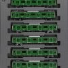 Kato 10-1456 Tokyu Railway Series 5000 Toyoko Line 'Green Frog' 8 Cars Set (N Scale)