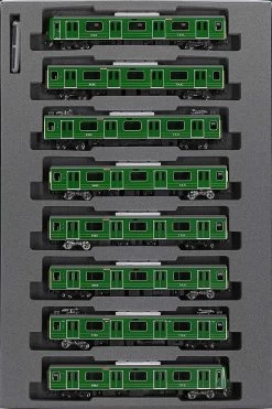 Kato 10-1456 Tokyu Railway Series 5000 Toyoko Line 'Green Frog' 8 Cars Set (N Scale)