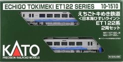 Kato 10-1510 Echigo Tokimeki Railway 'Nihonkai-Hisui Line' Series ET122 2 Cars Set (N Scale)