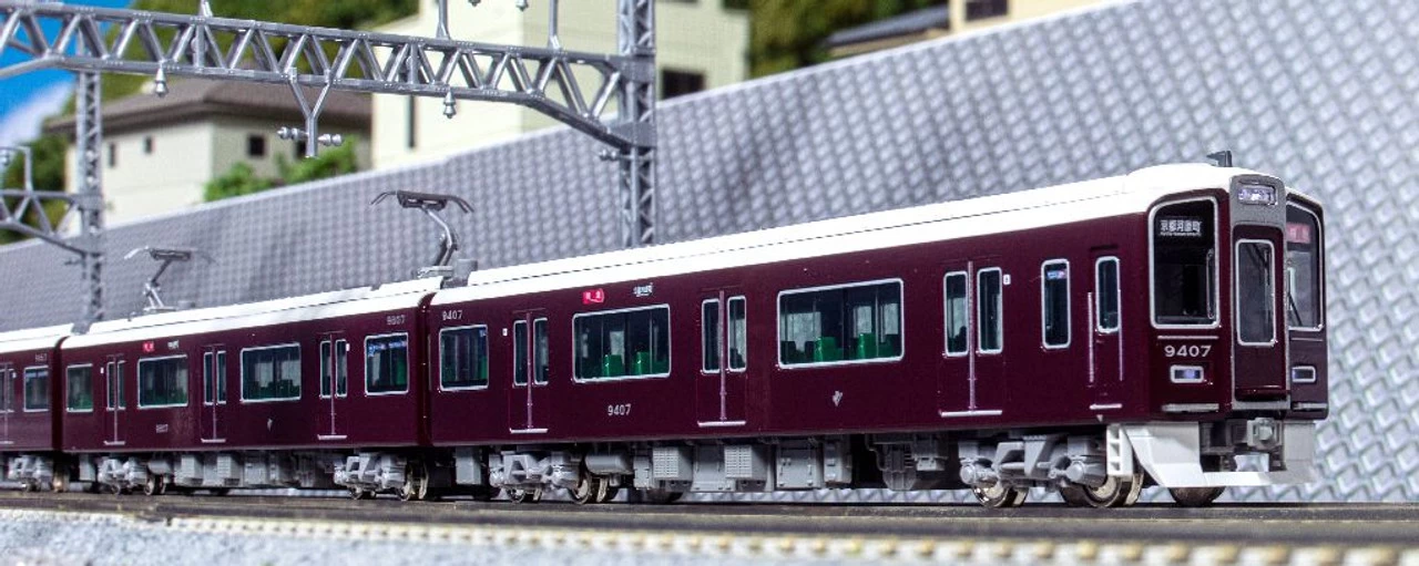 Kato 10-024 Hankyu Electric Railway Series 9300 Starter Set (4 Cars Set + M1) (N Scale) 3 Kato 10-024 Hankyu Electric Railway Series 9300 Starter Set (4 Cars Set + M1) (N Scale)
