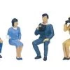 Kato 6-508 Model People 'Sitting People' 3 (HO Scale) -Model Train Discount Store 4952844065089 a882f875af139c16b8372ef6f6c3e040 64233.1586238581