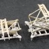 Kato Parts 1-320F Pantograph PS22 For EF81 (2pcs) (HO Scale) ASSY