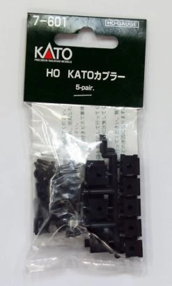 Kato HO 7-601 Coupler Black (10 Pcs.) (HO Scale)
