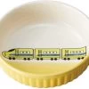 Banko Ware (Banko-yaki) Round Dish For Kids Bullet Train Yellow