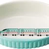 Banko Ware (Banko-yaki) Oval Dish For Kids Bullet Train Emerald -Model Train Discount Store 4964518174652 dede8190d043bae7972002a04742838f 68956.1630051753
