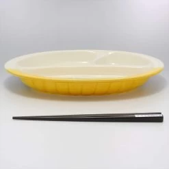Banko Ware (Banko-yaki) Lunch Plate For Kids Bullet Train Yellow -Model Train Discount Store 4964518174737 854b515316ecd653080876538a123d81 25775.1630053067