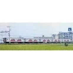 Microace A8091 Osaka City Transportation Bureau Series 60 Non-cooling/Side Red Belt 5 Cars Set (N Scale)