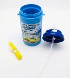 Shinkansen Water Bottle With Straw 450ml -Model Train Discount Store 4970825123429 d4ecfc0d4103fa5387f34dd8ece60112 34194.1631159799