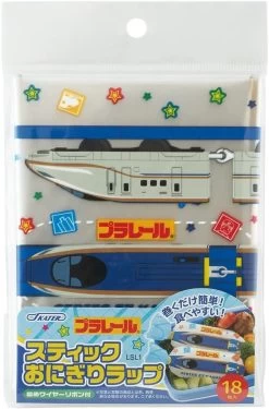 Plarail Shinkansen Stick Rice Ball Wrap (18 Pcs)